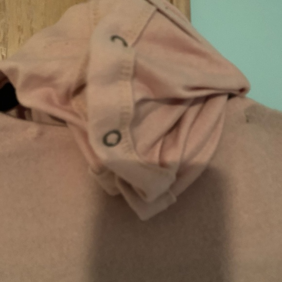 NEW GIBSON Cozy Covertible Wrap Cardigan Blush S - Picture 5 of 6